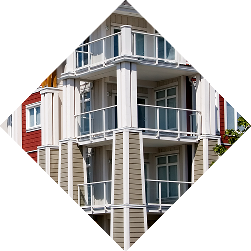 Condominium property where we perform home inspection services